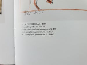 Constant - Le Cauchemar - 1988 - Gesigneerd - 132/150 kopen? Bied vanaf 350!