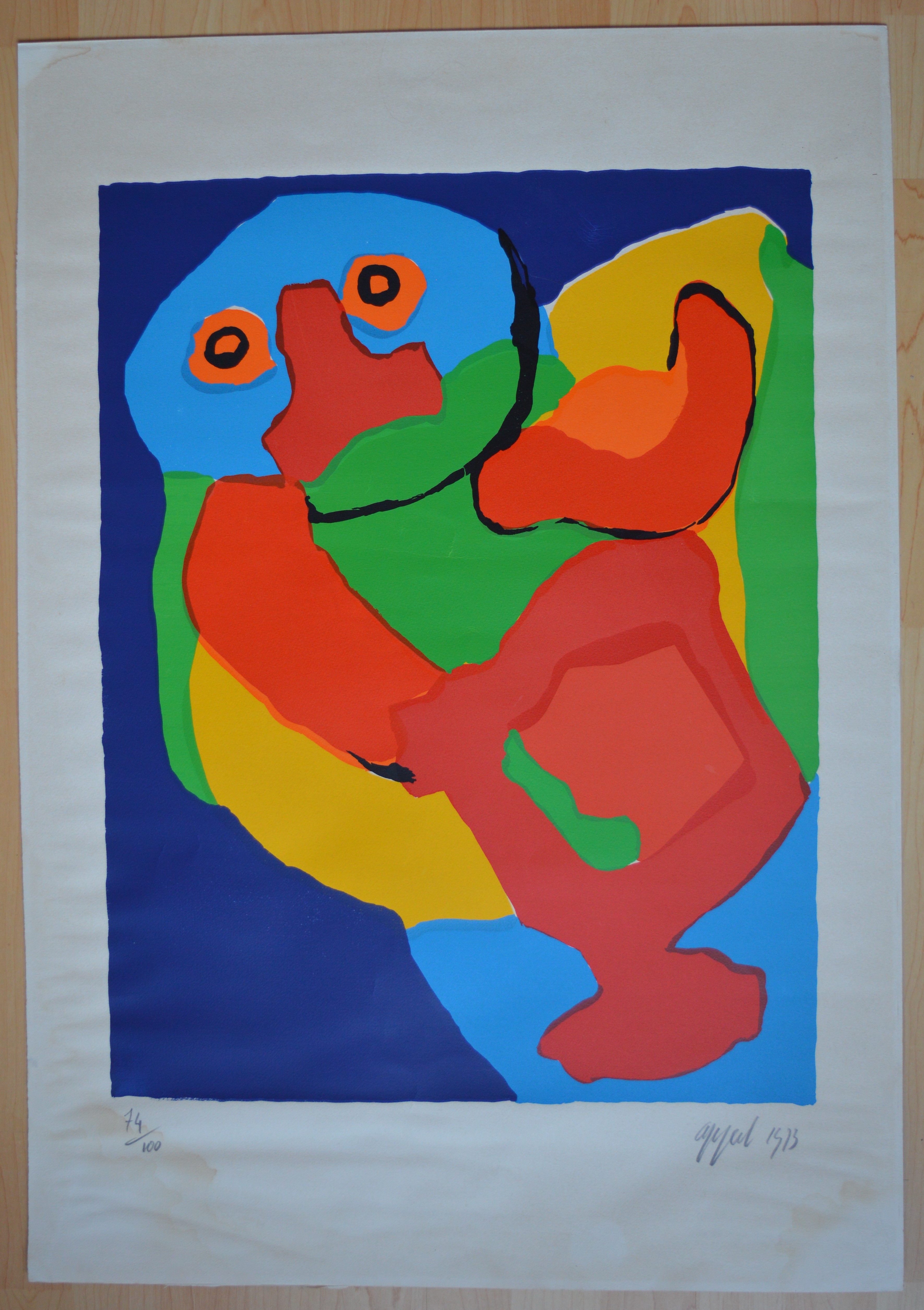 Karel Appel - Dancing kopen? Bied vanaf 1!