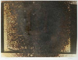 Niet of onleesbaar gesigneerd - Gemengde techniek op papier, Behälter mit (...) Wasser - Ingelijst kopen? Bied vanaf 1!