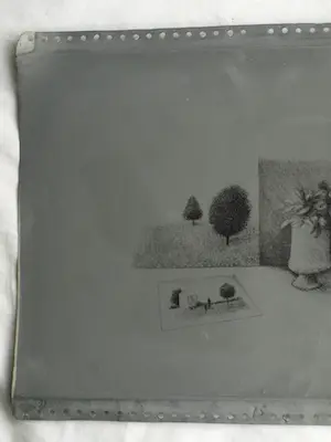 Metten Koornstra - Originele drukplaat , “Bomen, bloemen, landschap” – 1975 kopen? Bied vanaf 25!