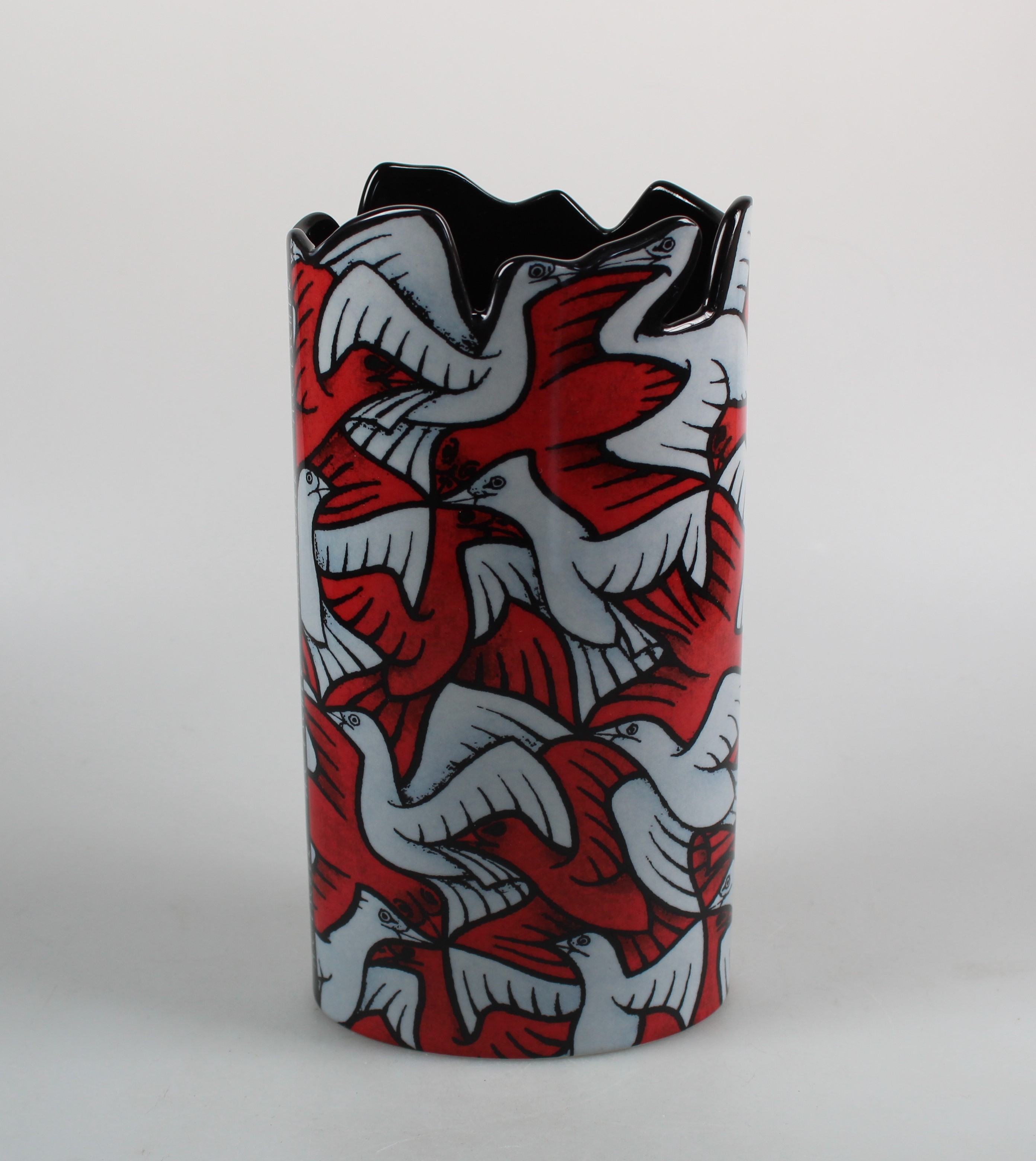 M.C. Escher - Beswick Silhouette d'Art vaas vogels kopen? Bied vanaf 40!