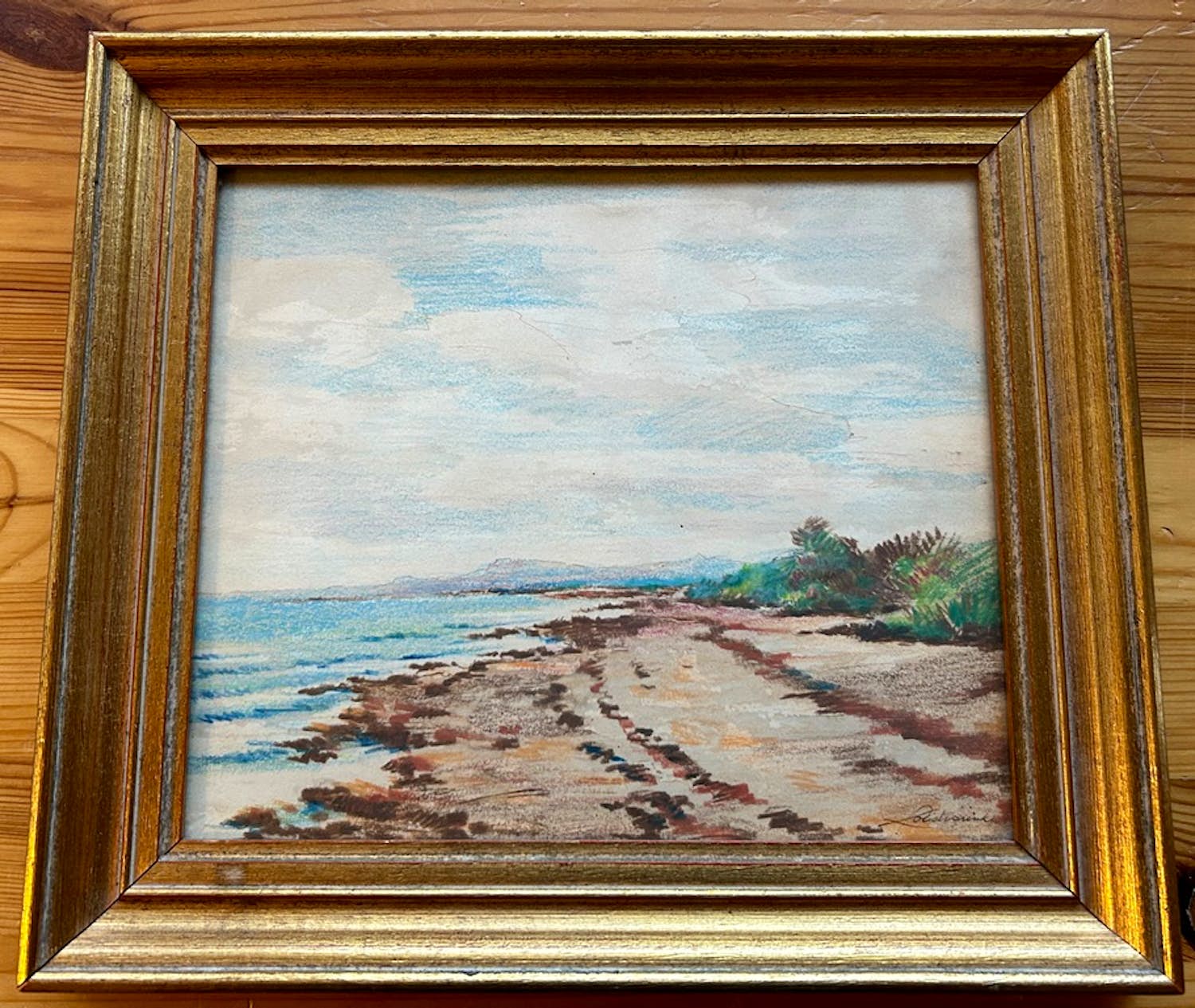 Theo Goedvriend - Zeegezicht verkocht voor € 60!