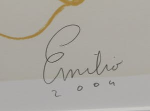 Emilio Kruithof - Zeefdruk, Wallflower - Ingelijst kopen? Bied vanaf 350!