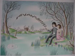 Raymond Peynet - Litho, titel Les pêcheurs kopen? Bied vanaf 40!