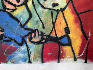 Herman Brood - Arena, groot formaat zeefdruk kopen? Bied vanaf 225!