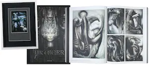 Hans Rudolf Giger - HR Giger - XXL uitgave Taschen + Gesigneerde artcard kaufen? Bieten Sie von 1!