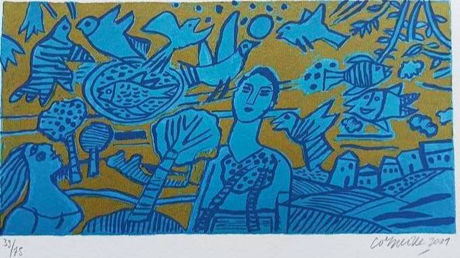 Corneille - Een zomer in Auvers-sur-Oise, het dorp van Van Gogh en Corneille verkocht voor € 195!