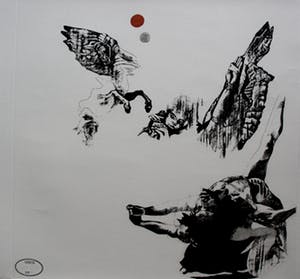 Gerti Bierenbroodspot - kleurenets: gevallen engel - 1973 kopen? Bied vanaf 75!