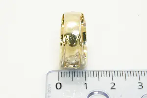 62 - 14 karaats bicolor gouden olifanten ring kopen? Bied vanaf 290!