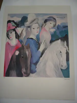 Marie Laurencin - Litho, Drie vrouwen met paarden / Orphelins d'Auteuil kopen? Bied vanaf 45!