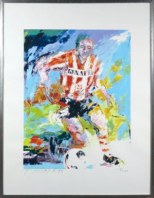 Frank Gude - Litho, Voetbal - Ingelijst kopen? Bied vanaf 20!