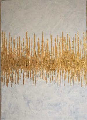 John Foppen - Rapsody in White + Gold......# K 07. XL. GROOT. kopen? Bied vanaf 169!