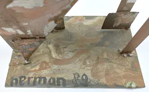 Herman den Brinker - Brug, object van gesoldeerd blik en draad kopen? Bied vanaf 1!