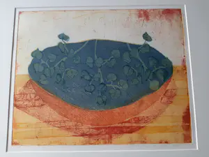 Lukie de Bree - Kleuren ets, "Zonder titel VIII" kopen? Bied vanaf 40!