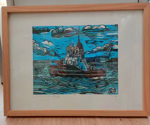 Buy Michiel Brink - Sleepboot 'Polen'? Bid from 50!