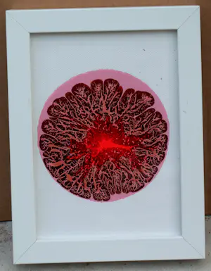 Seet van Hout - Gemengde techniek: Compositie 'Blumenzucht' - 2017 kopen? Bied vanaf 175!