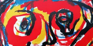 Karel Appel - "Tete Volante" 1966 kopen? Bied vanaf 1199!