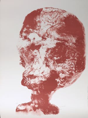Armando - Litho, Der Kopf Rot (Zeer groot!) kopen? Bied vanaf 200!