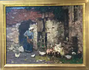Anna Kerling - “Boerderij tafereel “ verkauft für € 500!