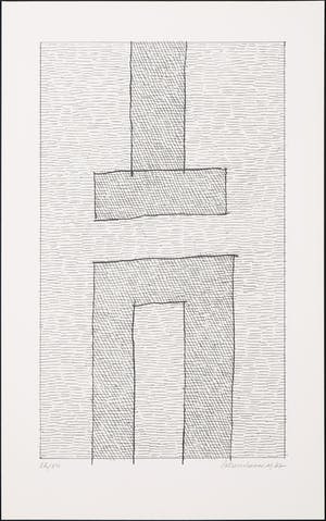 Jan Schoonhoven - Zeefdruk, Vorm kopen? Bied vanaf 350!