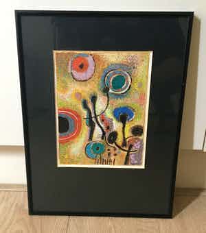 Toine Corstjens - Toine Corstjens - Gemengde techniek - Lentemorgen. verkocht voor € 135!