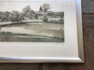 Roger Hebbelinck - Landschap met dorp kopen? Bied vanaf 1!