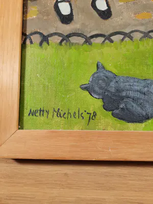 Netty Michels - Zij hadden hun schaapjes op het droge 1978 kopen? Bied vanaf 50!