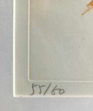 Jan Cremer - Toscana VI, aquatint ets (netjes ingelijst) kopen? Bied vanaf 325!