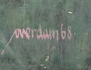 Ab van Overdam - Olieverf op paneel, Stilleven I kopen? Bied vanaf 1!