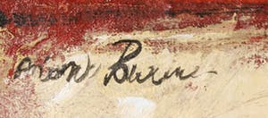 Antonio Poioumen - Gemengde techniek en collage op doek, Inelkaar vervleugeld (Groot) kopen? Bied vanaf 350!