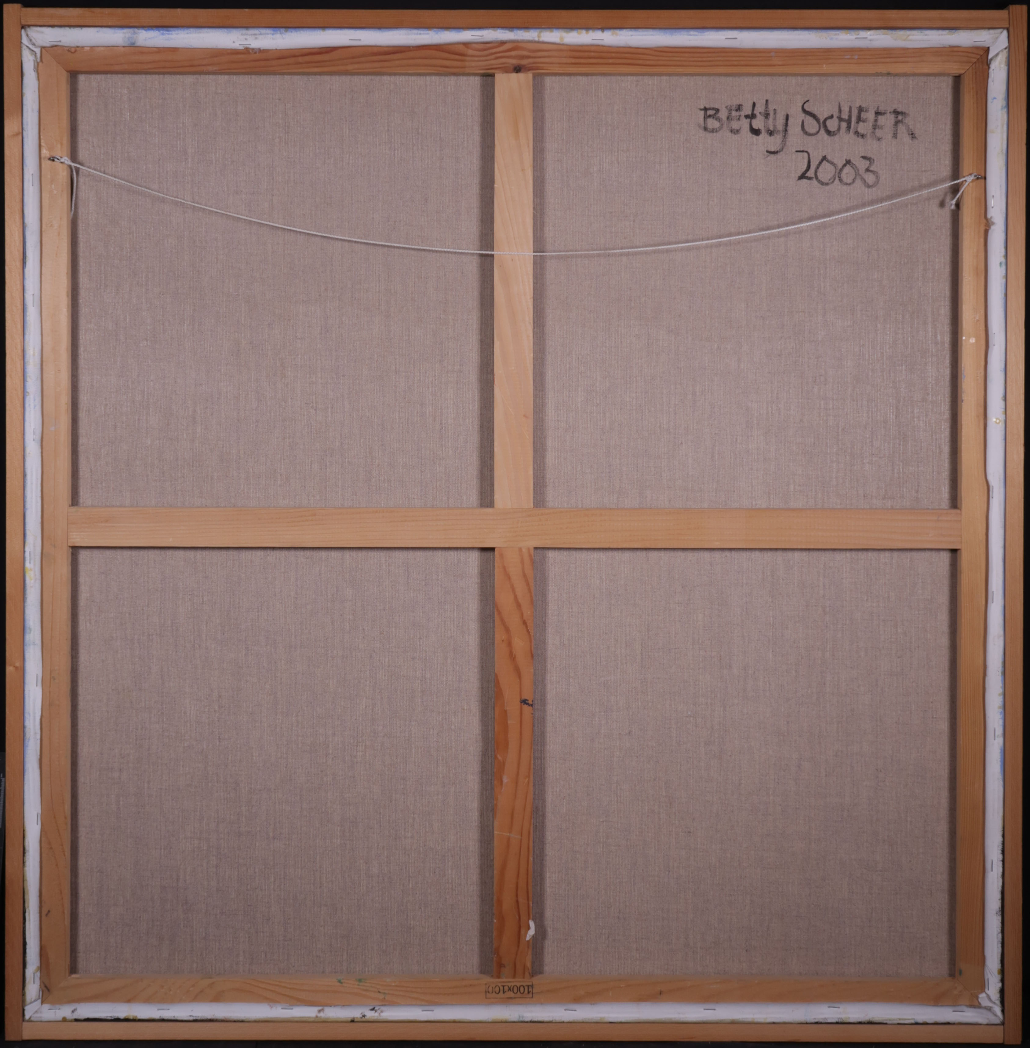 Betty Scheer - Olieverf op doek, Zonder titel (Groot) kopen? Bied vanaf 200!