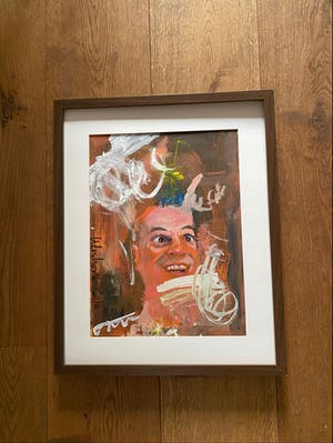 Peter Klashorst - Zelfportret kopen? Bied vanaf 90!