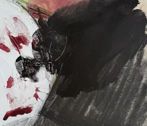 Ger Lataster - gemengde techniek op papier | 'Zonder titel' | 1978 (INGELIJST) kopen? Bied vanaf 350!