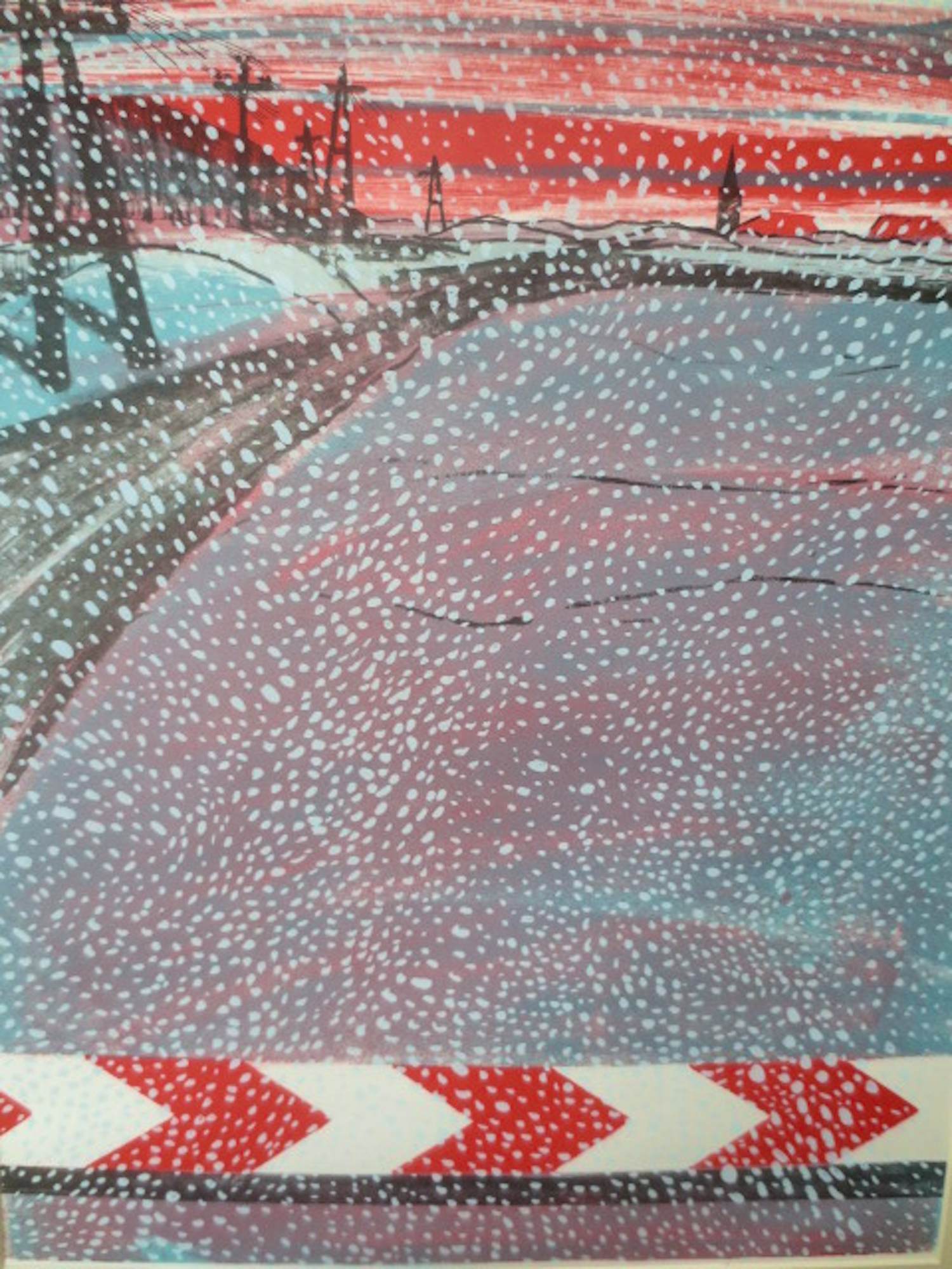 Jan Cremer - Sneeuwlandschap 1976 kopen? Bied vanaf 200!