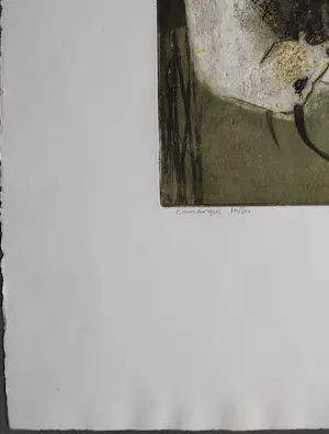Ru van Rossem - Camargue - gesigneerde reliëf ets kopen? Bied vanaf 79!