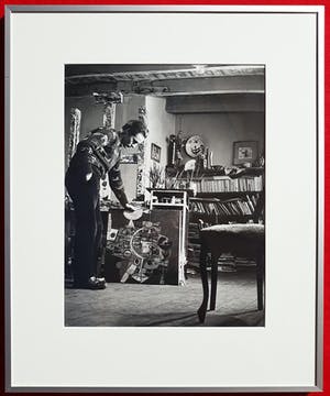 Dirk de Herder - Corneille in zijn atelier, gelatinezilverdruk (netjes ingelijst) kopen? Bied vanaf 275!