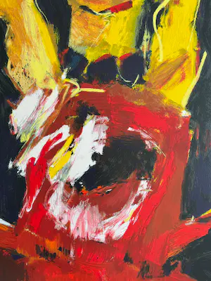 Charlotte Molenkamp - handgesigneerde zeefdruk | 'Dansend Kind' | 1993 kopen? Bied vanaf 1!