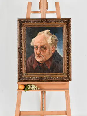Jan Kruysen - Portret van Piet vd. Pol kopen? Bied vanaf 250!