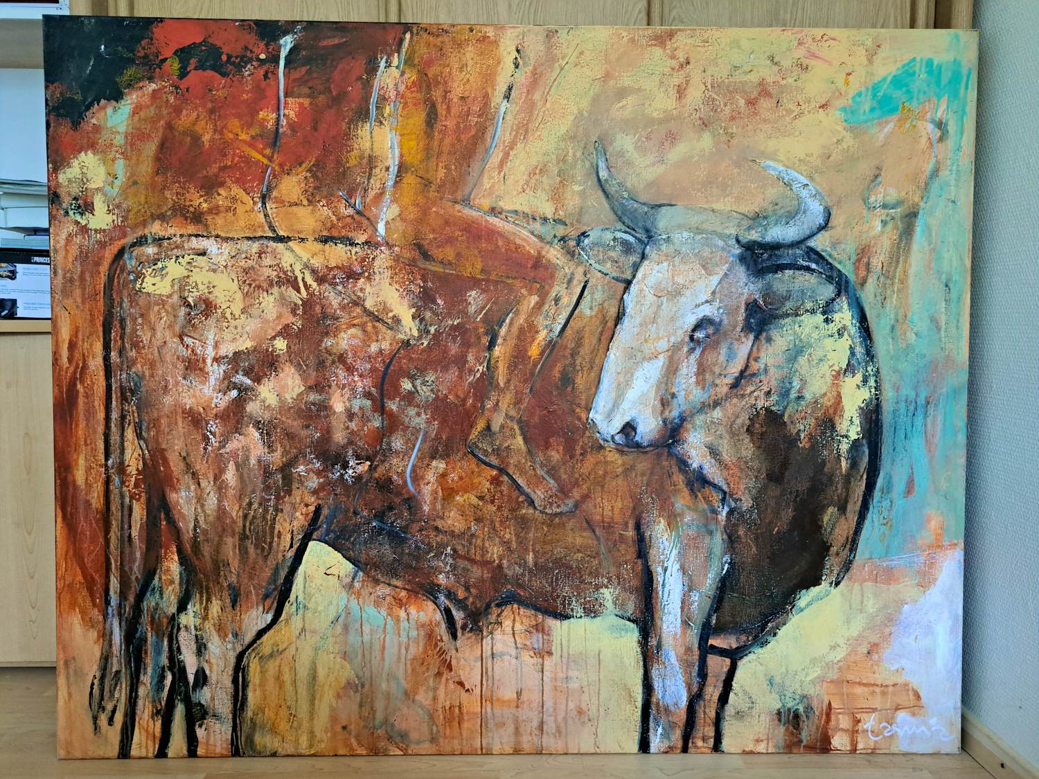 Dick Tasma - Krachtige stier kopen? Bied vanaf 450!