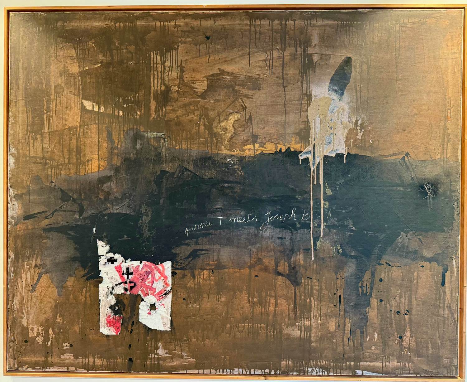 Ivan Popovic - Antonio Tapies meets Joseph Beuys kopen? Bied vanaf 7000!