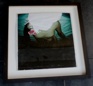 Madeleine Berkhemer - Fotocollage en gemengde techniek waarin een lp zit - 1999 kopen? Bied vanaf 125!