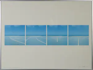 Ger Dekkers - Lot van 3 werken, 2 boeken en 1 affiche , Zee-Lucht-Land kopen? Bied vanaf 300!