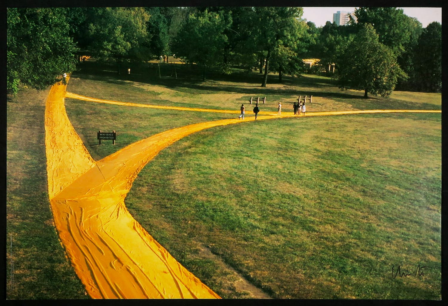 Christo - C-Print, Wrapped Walk Ways kopen? Bied vanaf 250!