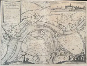 AcheterMatthäus Merian - Schencken Schanz (Kopergravure)? Enchérissez de 35!