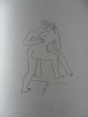 Teun Roosenburg - 10 Litho's, Titel, De Minnenden kopen? Bied vanaf 30!