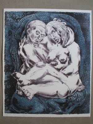 Jan Jordaan - Litho "First Love" kopen? Bied vanaf 50!