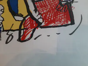 Herman Brood - Kleurenzeefdruk FAMILY AFFAIR Hand gesigneerd kopen? Bied vanaf 300!