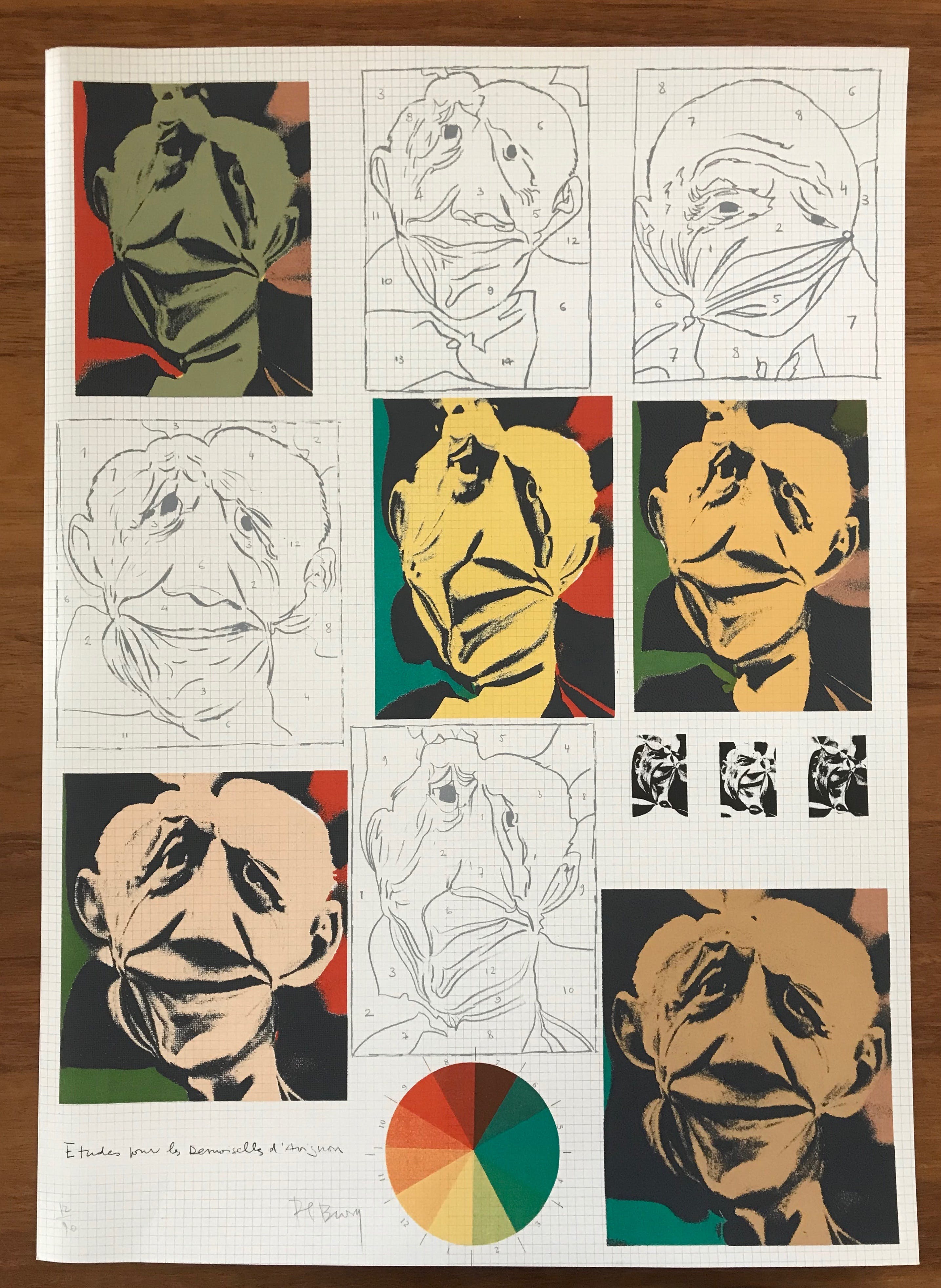 Pol Bury - Lithografie - Gesigneerd - Oplage: 90 - Zonder lijst - 1973 verkocht voor € 125!