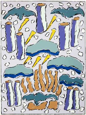 Jan Wolkers - Ik heb de winter liefgehad, zeefdruk + gedicht verkocht voor € 225!