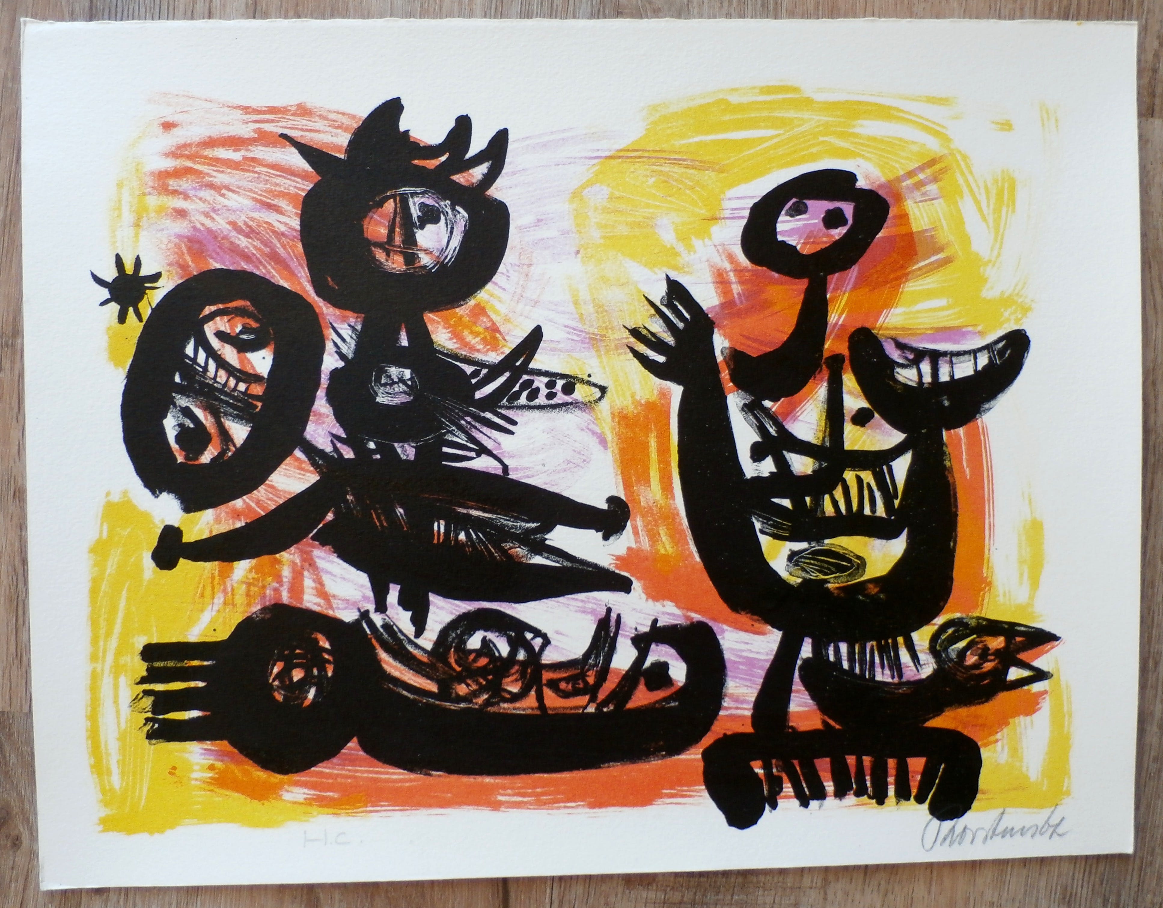Anton Rooskens - Litho - 1967 kopen? Bied vanaf 295!